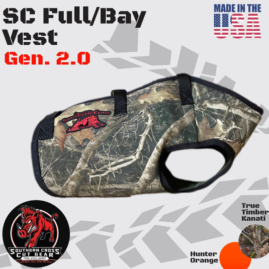 SC Full/Bay Vest Gen. 2.0- Collar Separate Lightweight - Southern Cross Cut Gear