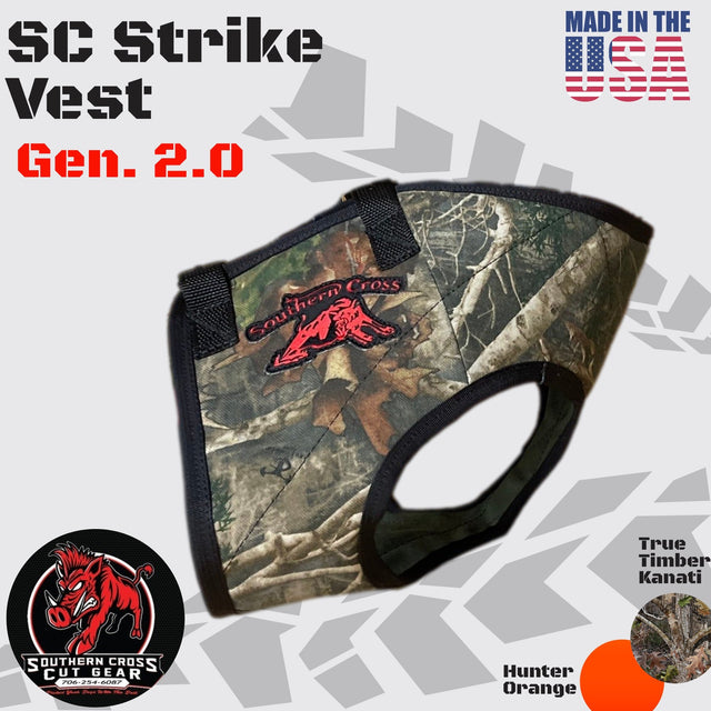 SC Strike Vest Gen. 2.0- Collar Separate Lightweight - Southern Cross Cut Gear