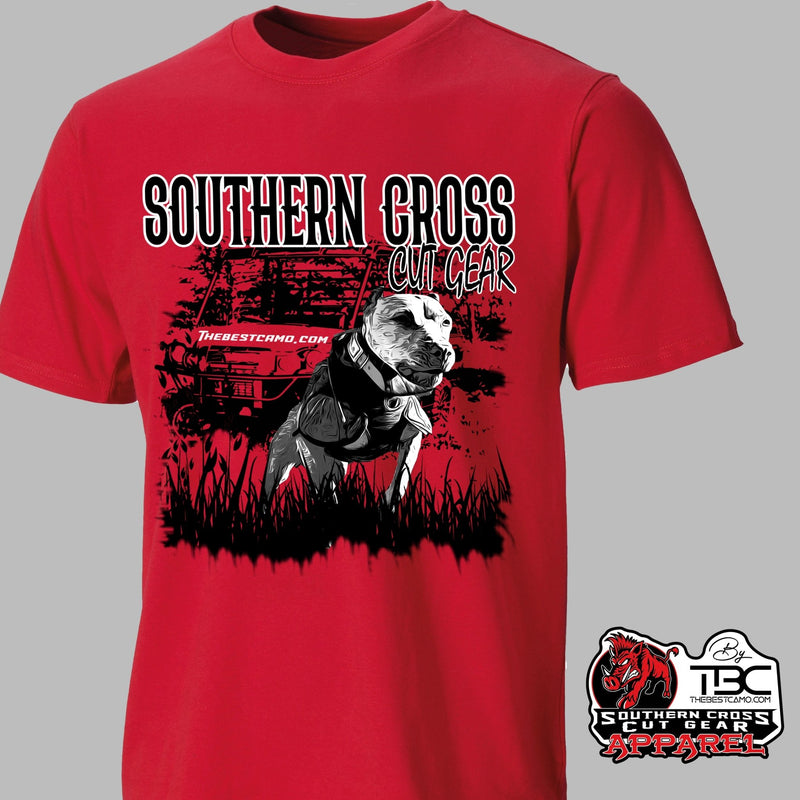 Load image into Gallery viewer, Southern Cross Catch Dog T-Shirt by TBC - Southern Cross Cut Gear
