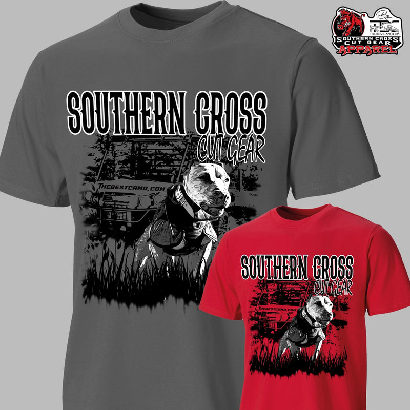 Load image into Gallery viewer, Southern Cross Catch Dog T-Shirt by TBC - Southern Cross Cut Gear
