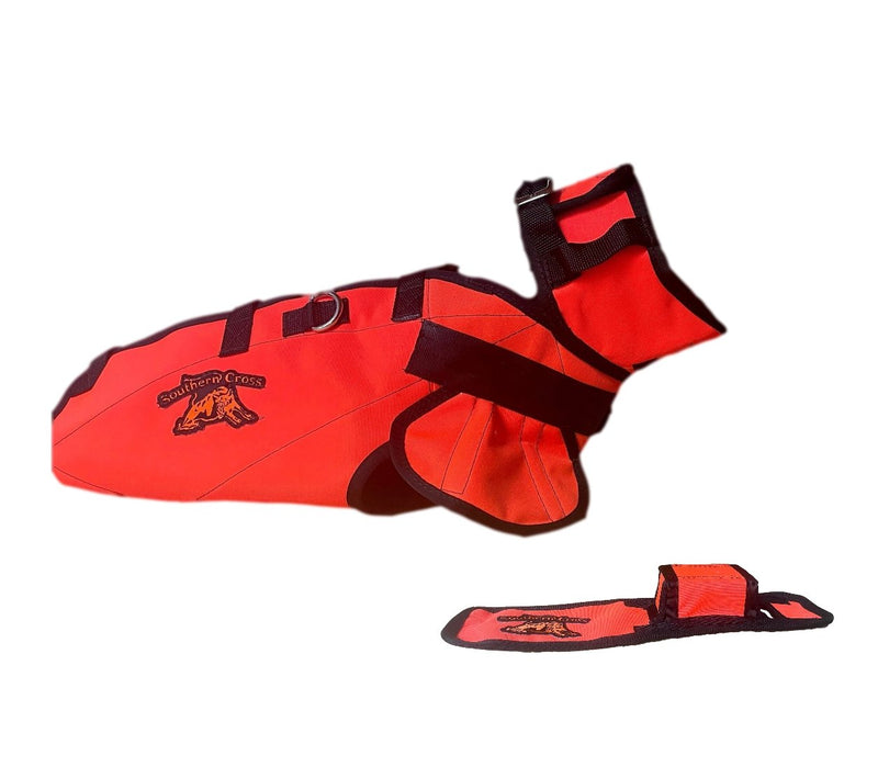 Load image into Gallery viewer, Ultra Flex Catch PRO Vest- Attached Collar/Leg Guards Lightweight - Southern Cross Cut Gear
